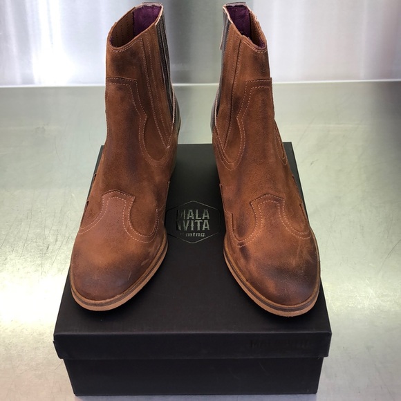 New Oralie leather boots by MTNG from Sundance. - Picture 5 of 12